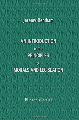 9781402185649: An Introduction to the Principles of Morals and Legislation