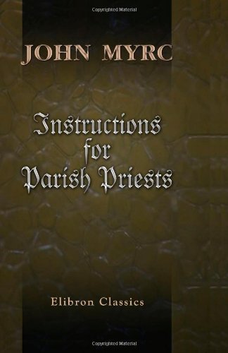 Beispielbild fr Instructions for Parish Priests zum Verkauf von Half Price Books Inc.