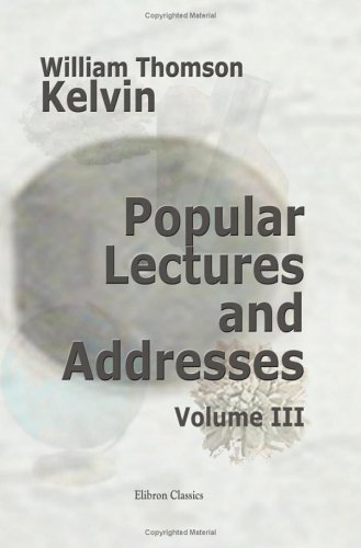 9781402197451: Popular Lectures and Addresses: Volume 3