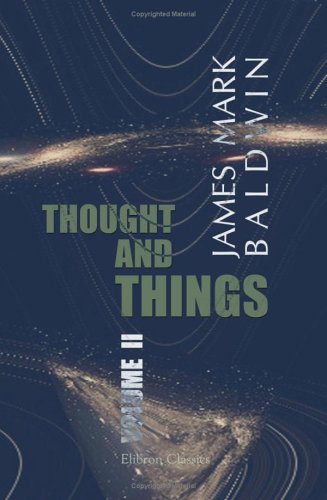 Stock image for Thought and Things for sale by Better World Books