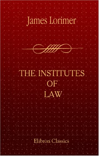 9781402199325: The Institutes of Law
