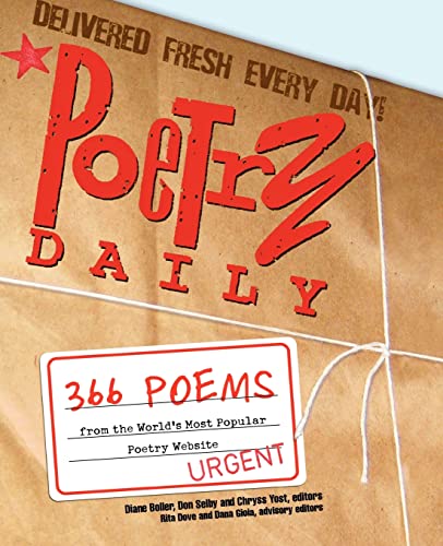 Stock image for Poetry Daily : 366 Poems from the World's Most Popular Poetry Website for sale by Better World Books