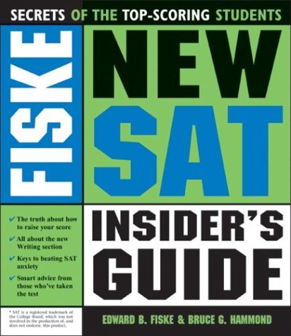 Imagen de archivo de Fiske New SAT Insider's Guide a la venta por HPB-Ruby