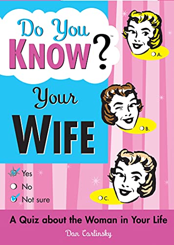 Imagen de archivo de Do You Know Your Wife?: A Quiz about the Woman in Your Life a la venta por SecondSale