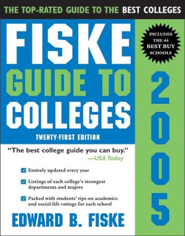Imagen de archivo de Fiske Guide to Colleges 2005 a la venta por HPB-Movies
