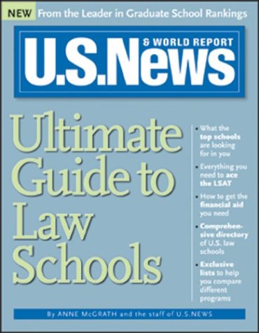 Beispielbild fr U.S. News Ultimate Guide to Law Schools zum Verkauf von Wonder Book