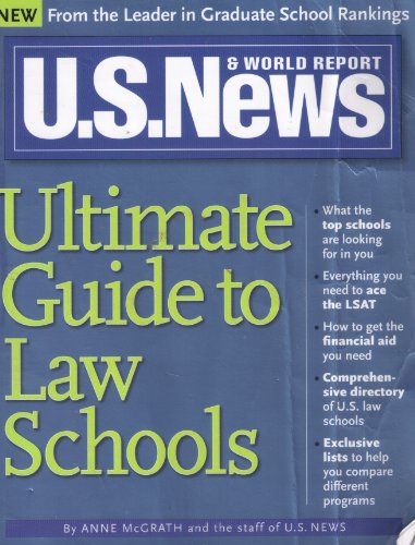 Imagen de archivo de U.S. News Ultimate Guide to Law Schools a la venta por Wonder Book