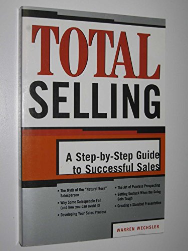 Beispielbild fr Total Selling zum Verkauf von Better World Books
