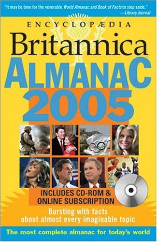 Beispielbild fr Encyclopaedia Britannica Almanac 2005 zum Verkauf von Better World Books