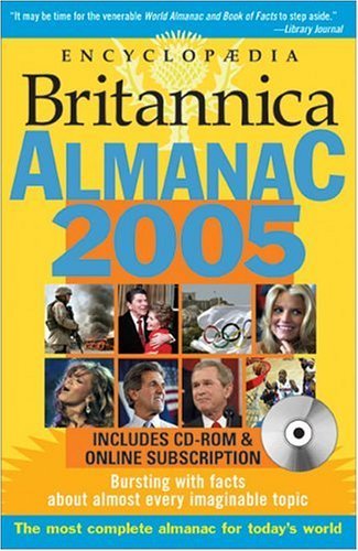 Imagen de archivo de Encyclopaedia Britannica Almanac 2005 a la venta por Better World Books