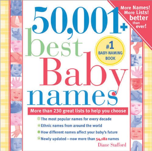 Beispielbild fr 50,001 Best Baby Names zum Verkauf von Jenson Books Inc