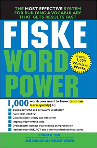 Imagen de archivo de Fiske WordPower a la venta por BooksRun