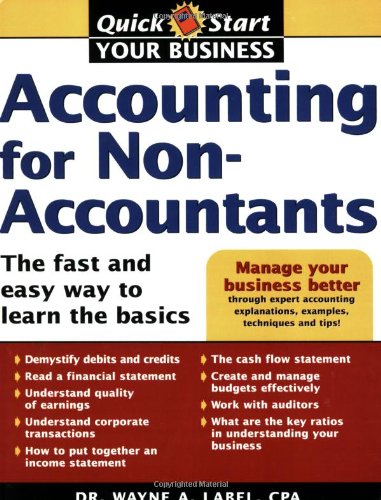 9781402206573 Accounting For Non Accountants The Fast