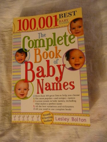 Stock-Bild f�r Complete Book of Baby Names