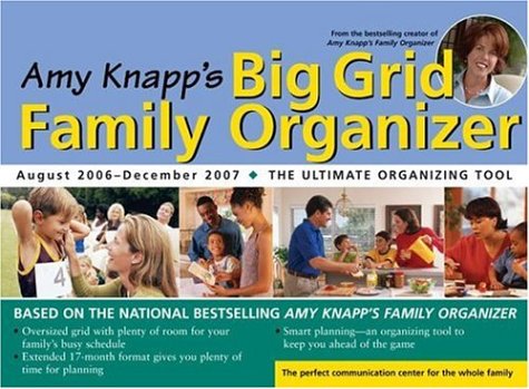 Amy Knapp's Big Grid Family Organizer (9781402207938) by Knapp, Amy