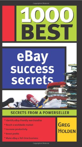 Stock image for 1000 Best eBay Success Secrets: Secrets From a Powerseller for sale by SecondSale