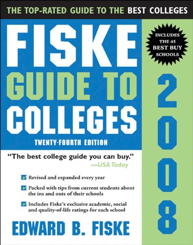 9781402208362: Fiske Guide to Colleges, 2008