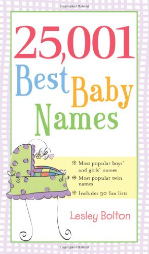Beispielbild fr 25,001 Best Baby Names zum Verkauf von HPB-Movies