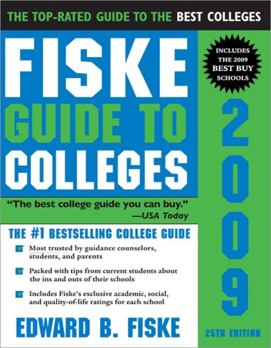Beispielbild fr Fiske Guide to Colleges 2009 zum Verkauf von Better World Books