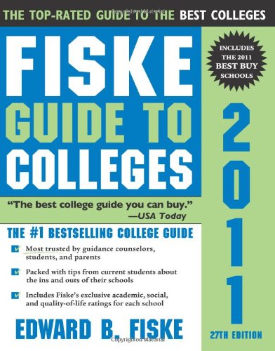 Imagen de archivo de Fiske Guide to Colleges 2011 a la venta por HPB-Diamond