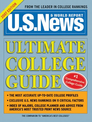 9781402210464: U.S. News & World Report Ultimate College Guide 2008