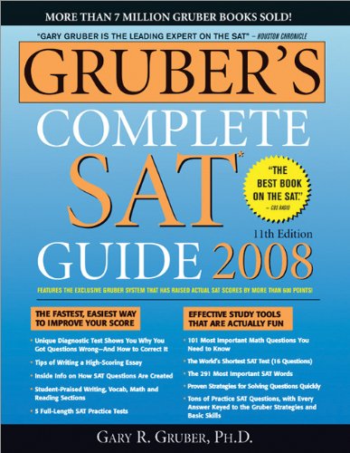 Stock image for Gruber's Complete SAT Guide for sale by Better World Books