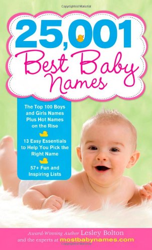 Beispielbild fr 25,001 Best Baby Names zum Verkauf von HPB Inc.