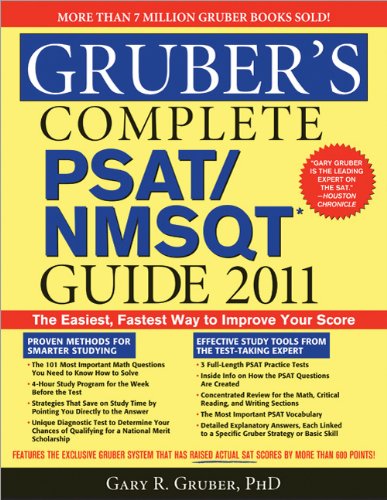 Imagen de archivo de Gruber's Complete PSAT/NMSQT Guide 2011 a la venta por HPB-Red