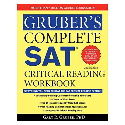 Beispielbild fr Gruber's Complete SAT Math Workbook zum Verkauf von Better World Books