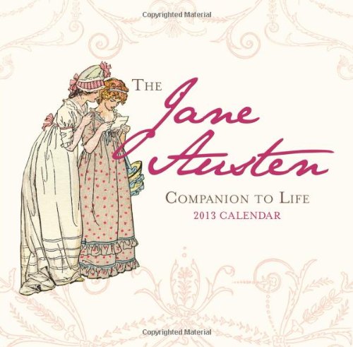2013 Jane Austen Companion to Life mini wall calendar (9781402270970) by Sourcebooks