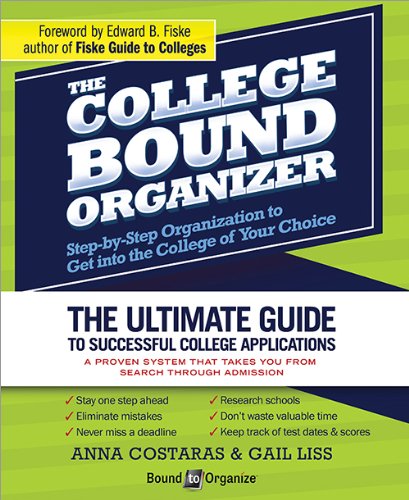 Imagen de archivo de The College Bound Organizer a la venta por Better World Books