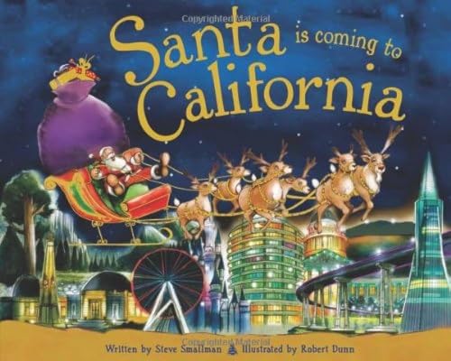 Stock image for Santa Is Coming to California for sale by Gulf Coast Books