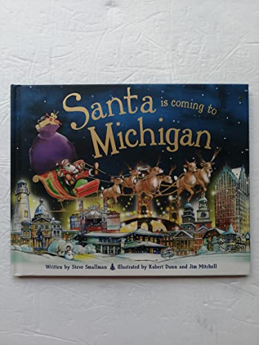 Beispielbild fr Santa Is Coming to Michigan zum Verkauf von Wonder Book