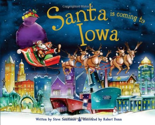 Stock image for Santa Is Coming to Iowa for sale by SecondSale