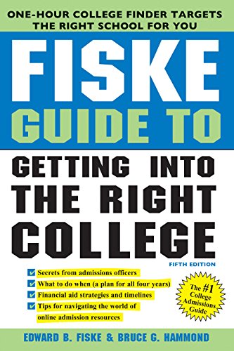 Imagen de archivo de Fiske Guide to Getting Into the Right College a la venta por Wonder Book