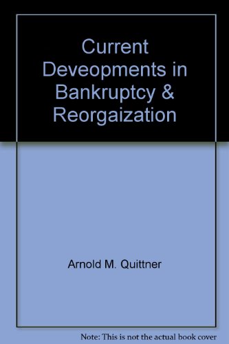 Imagen de archivo de 24th Annual Current Development in Bankruptcy & Reorganization. a la venta por Yushodo Co., Ltd.