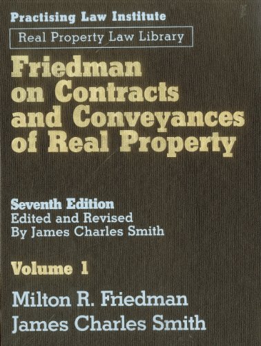 9781402406829: Friedman on Contracts and Conveyances of Real Property (3 Volume Set)