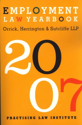 9781402408625: Employment Law Yearbook