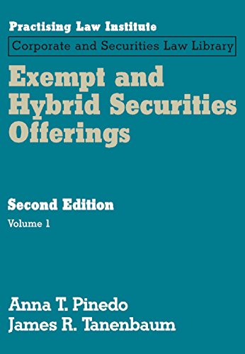 9781402416941: Exempt & Hybrid Securities Offerings