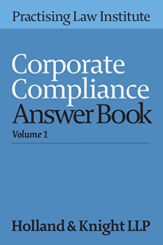 9781402424045: Corporate Compliance Answer Book 2016