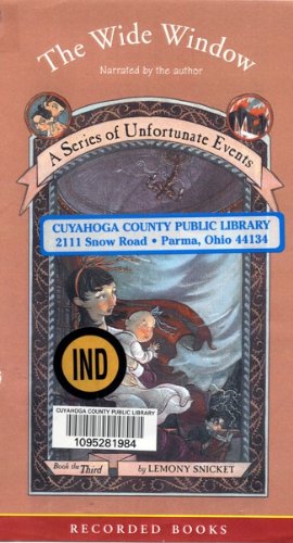 Stock image for The Wide Window: A Series of Unfortunate Events (Book the Third) for sale by The Yard Sale Store