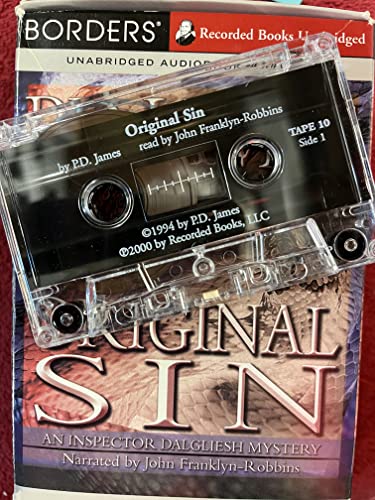 9781402558450: Original Sin (Adam Dalgliesh Mystery Series #9)