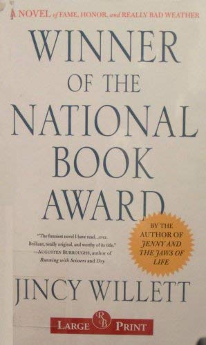 Beispielbild fr Winner of the National Book Award A Novel of Fame, Honor, and Really Bad Weather zum Verkauf von Better World Books