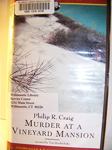 Stock image for Murder at a Vineyard Mansion; unabridged, for sale by Alf Books