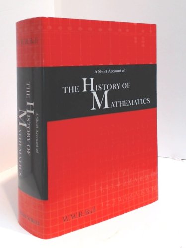 9781402700828: A Short Account of the History of Mathematics (Indigo)