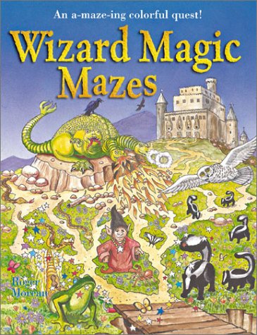 Beispielbild fr Wizard Magic Mazes: An A-maze-ing Colorful Quest! zum Verkauf von Wonder Book