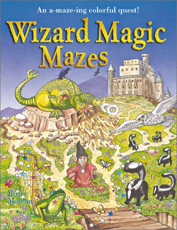 Stock image for Wizard Magic Mazes: An A-maze-ing Colorful Quest! for sale by Your Online Bookstore