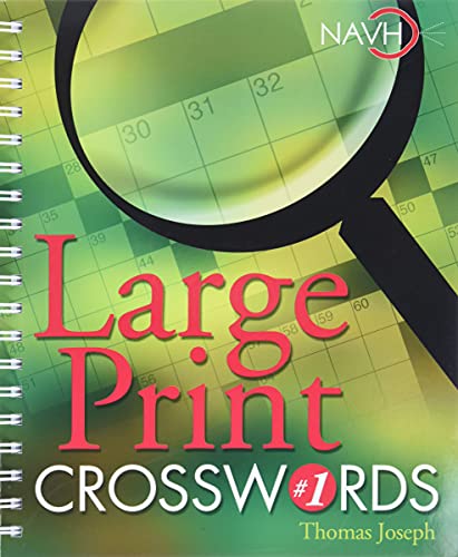 Large Print Crosswords #1 (9781402707667) by Joseph, Thomas