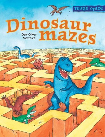 Imagen de archivo de Maze Craze: Dinosaur Mazes a la venta por SecondSale