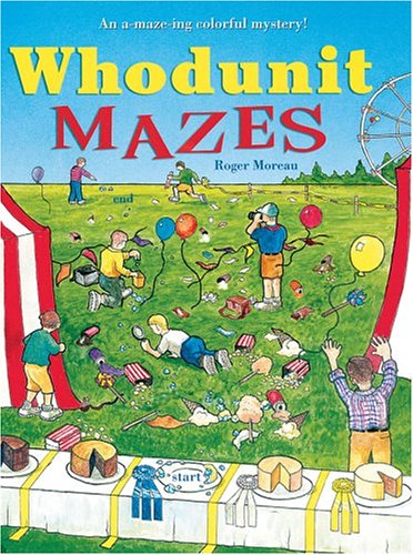 Beispielbild fr Whodunit Mazes: An A-maze-ing Colorful Mystery! zum Verkauf von Ammareal